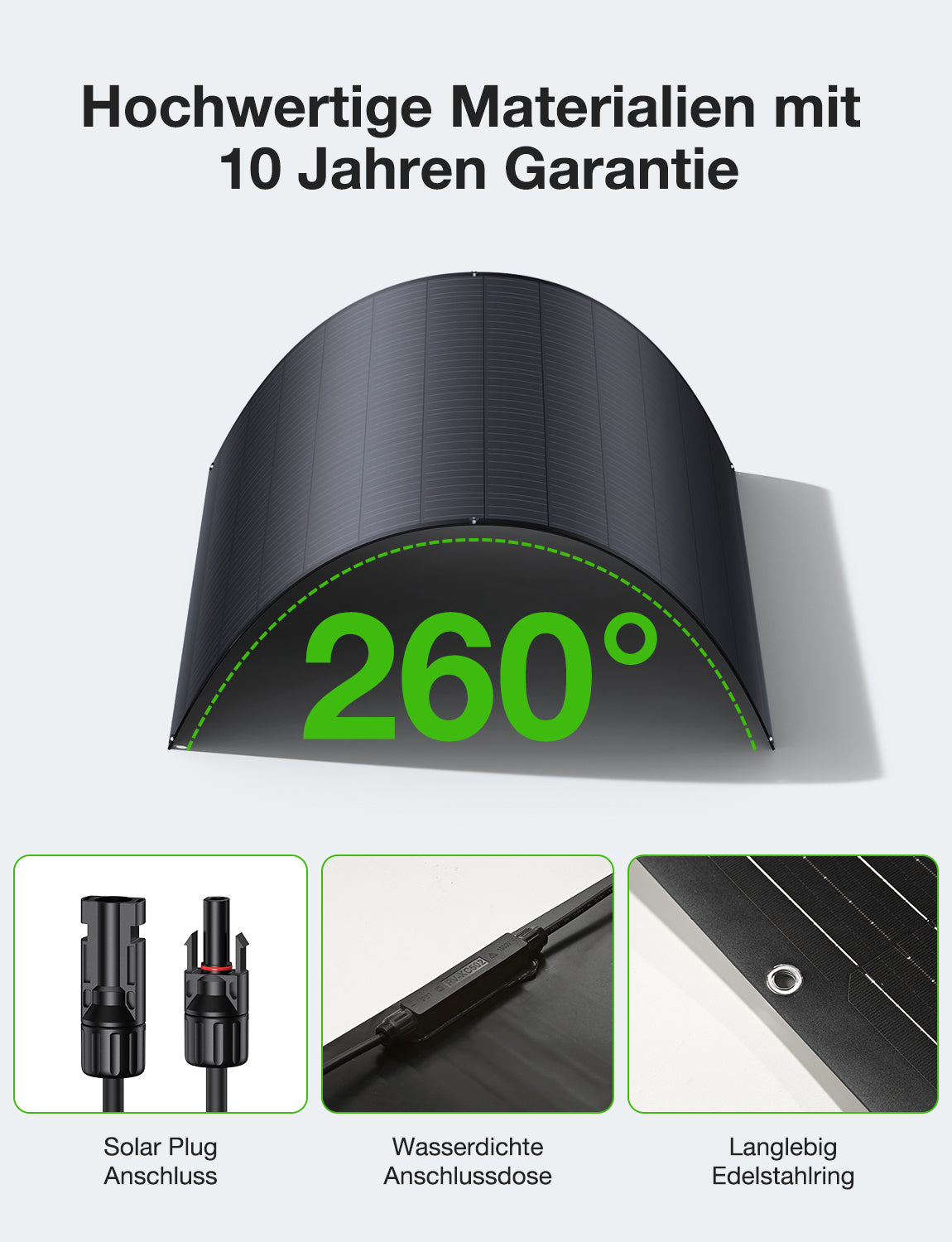 120W Flexible Solar Panel Monocrystalline Photovoltaic Module 23.1V 18.6% IP67 MC4 Lightweight for RV Yacht Balcony Roof Camping