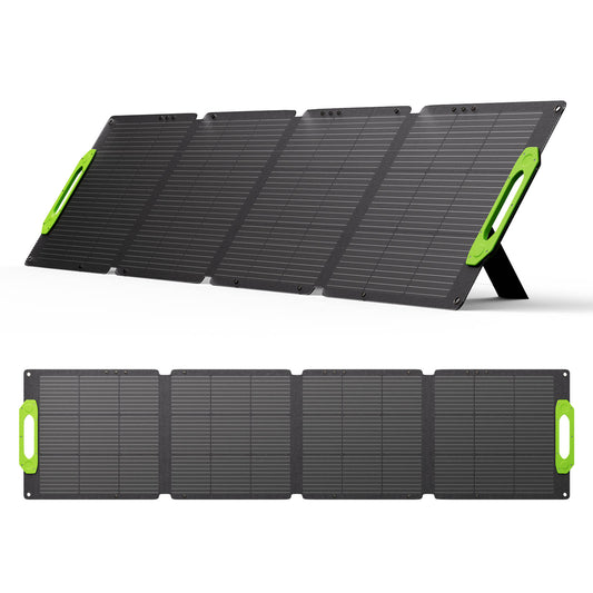 200W Portable Foldable Solar Panel Monocrystalline ETFE IP67 MC4 23.2V for Camping RV Power Station Outdoor Use