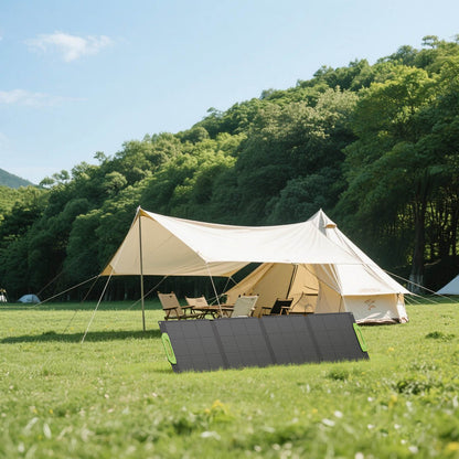 300W Foldable Solar Panel Monocrystalline ETFE IP67 MC4 Portable Charger for Power Station Camping RV Hiking Outdoor