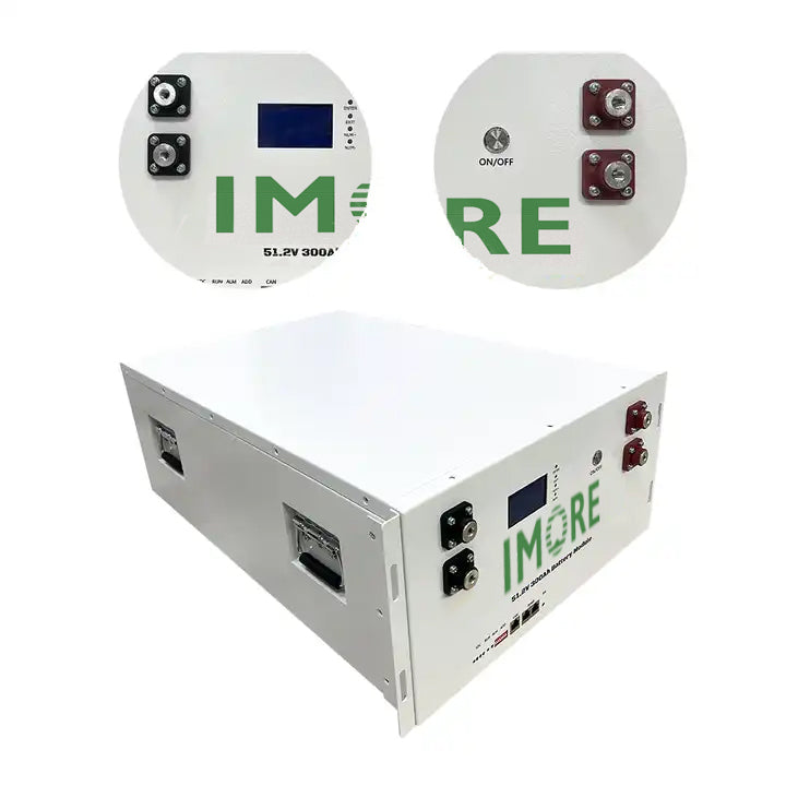 Imorecell Server Rack DIY JK BMS batteries battery BOX stackable type for 16 PCS 280Ah 302Ah LiFePO4 Battery Box - From EU warehouse