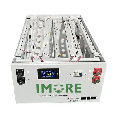 Imore Server Rack DIY JK BMS batteries battery BOX stackable type for 16 PCS 280Ah 302Ah LiFePO4 Battery Box - From EU warehouse